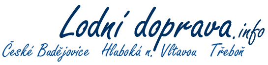 Lodní doprava České Budějovice, Hluboká nad Vltavou